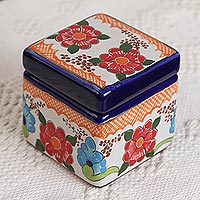 Ceramic decorative box,