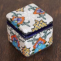 Ceramic decorative box,
