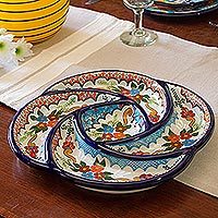 Ceramic appetizer dish,