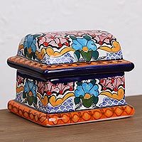 Ceramic decorative box,
