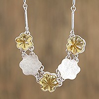 Amber pendant choker,