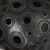 Ceramic figurine, 'Macrocosm Skull' - Circle Motif Barro Negro Ceramic Skull Figurine from Mexico (image 2d) thumbail