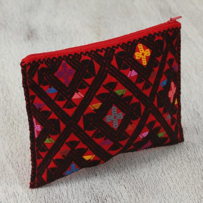 Cotton cosmetic bag, Magic Crimson