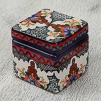 Ceramic decorative box,