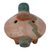 Ceramic ocarina, 'Windy Turtle' - Handcrafted Ceramic Turtle Ocarina from Mexico (image 2c) thumbail
