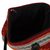 Leather accented wool tote, 'Greca Tradition' - Greca Motif Leather Accented Wool Tote from Mexico (image 2c) thumbail