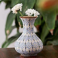 Featured review for Ceramic vase, Web of Dew
