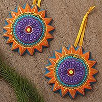 Ceramic ornaments,