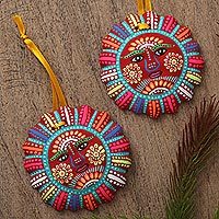 Ceramic ornaments,