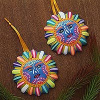 Ceramic ornaments,