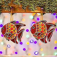 Ceramic ornaments,
