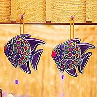 Ceramic ornaments,