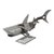 Upcycled metal auto part sculpture, 'Mechanical Shark' - Upcycled Metal Auto Part Shark Sculpture from Mexico (image 2d) thumbail