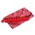 Embroidered cotton clutch, 'Floral Blush' - Cotton Clutch with Blush Floral Embroidery from Mexico (image 2b) thumbail
