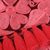 Embroidered cotton clutch, 'Floral Blush' - Cotton Clutch with Blush Floral Embroidery from Mexico (image 2d) thumbail