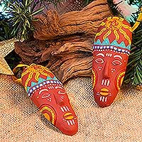 Ceramic ornaments,