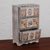 Decoupage wood jewelry chest, 'Frida Fan' - Distressed Wood Frida Kahlo Jewelry Chest from Mexico (image 2c) thumbail