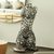 Upcycled metal auto part sculpture, 'Feminine Form' - Female Form Upcycled Metal Auto Part Sculpture from Mexico thumbail