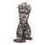 Upcycled metal auto part sculpture, 'Feminine Form' - Female Form Upcycled Metal Auto Part Sculpture from Mexico (image 2a) thumbail