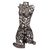 Upcycled metal auto part sculpture, 'Feminine Form' - Female Form Upcycled Metal Auto Part Sculpture from Mexico (image 2b) thumbail