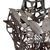 Upcycled metal auto part sculpture, 'Feminine Form' - Female Form Upcycled Metal Auto Part Sculpture from Mexico (image 2c) thumbail