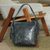 Leather shoulder bag, 'Castellan' - Leather Shoulder Bag in Blue from Mexico (image 2c) thumbail