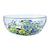 Recycled glass serving bowl, 'Tropical Confetti' - Colorful Recycled Glass Serving Bowl from Mexico (image 2d) thumbail