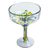 Recycled glass margarita glasses, 'Tropical Confetti' (set of 6) - Colorful Recycled Glass Margarita Glasses (Set of 6) (image 2d) thumbail