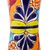 Ceramic vase, 'Talavera Hourglass' - Hourglass-Shaped Talavera-Style Ceramic Vase from Mexico (image 2b) thumbail