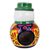 Ceramic candle holder, 'Festive Snowman' - Talavera-Style Ceramic Snowman Candle Holder from Mexico (image 2e) thumbail