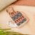 Silver and ceramic pendant necklace, 'Paquime Tradition' - Hand-Painted Cultural Silver and Ceramic Pendant from Mexico thumbail