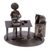 Upcycled metal auto part sculpture, 'Bank Executive' - Upcycled Metal Auto Part Banker Sculpture from Mexico (image 2b) thumbail