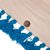 Cotton blend clutch, 'Dramatic Geometric' - Colorful Cross-Stitched Geometric Motif Cotton Blend Clutch (image 2d) thumbail
