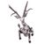 Wood alebrije sculpture, 'Deer of Hope' - Wood Alebrije Deer Sculpture in Grey from Mexico (image 2a) thumbail