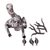 Wood alebrije sculpture, 'Deer of Hope' - Wood Alebrije Deer Sculpture in Grey from Mexico (image 2d) thumbail