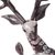 Wood alebrije sculpture, 'Deer of Hope' - Wood Alebrije Deer Sculpture in Grey from Mexico (image 2e) thumbail