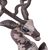 Wood alebrije sculpture, 'Deer of Hope' - Wood Alebrije Deer Sculpture in Grey from Mexico (image 2f) thumbail