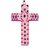 Wood alebrije ornaments, 'Colorful Crosses' (set of 5) - Hand-Painted Wood Alebrije Cross Ornaments (Set of 5) (image 2e) thumbail