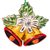Ceramic ornaments, 'Yellow Bells' (pair) - Hand-Painted Yellow Ceramic Bell Ornaments (pair) (image 2b) thumbail