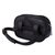 Cotton accent leather waist bag, 'Fascinating Floral' - Floral Embroidered Leather Waist Bag from Mexico (image 2b) thumbail