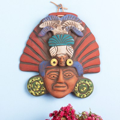 Ceramic mask, Mexican Priest