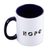 Ceramic mug, 'Folk Art Dove' - Painted Folk Art Dove Ceramic Mug from Mexico (image 2b) thumbail