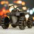 Recycled auto parts sculpture, 'Rustic ATV' - Handmade Recycled Auto Parts ATV Sculpture thumbail