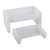 Onyx planters, 'White Curves' (pair) - Natural White Onyx Planters (Pair) (image 2a) thumbail