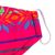 Embroidered face masks, 'Fuchsia Fiesta' (pair) - 2 Fuchsia Embroidered Cambaya Cloth Lined Face Masks (image 2f) thumbail