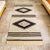 Zapotec wool runner, 'Diamond Pyramid' (3x8) - Ivory and Black Zapotec Wool Runner (3x8) thumbail