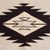 Zapotec wool runner, 'Diamond Pyramid' (3x8) - Ivory and Black Zapotec Wool Runner (3x8) (image 2c) thumbail
