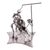 Recycled auto parts sculpture, 'Rustic Periodontist' - Artisan Crafted Periodontist Metal Sculpture (image 2a) thumbail