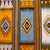Wool area rug, 'Power And Protection' (2.5x5) - Multicolored Wool Area Rug from Mexico (image 2b) thumbail