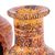 Ceramic decorative vases, 'Ancient Flames' (set of 3) - Set of 3 Decorative Ceramic Vases from Mexico (image 2d) thumbail